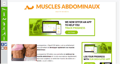 Desktop Screenshot of musclesabdominaux.com